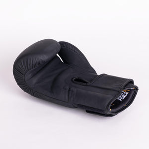 Special Edition Night Rider Black on Black Leather Gloves