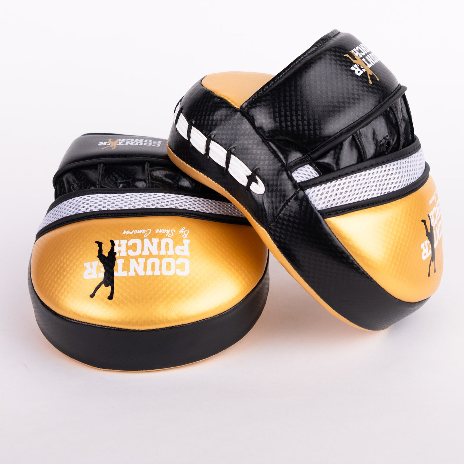 Curved Focus Pads Gold/Black