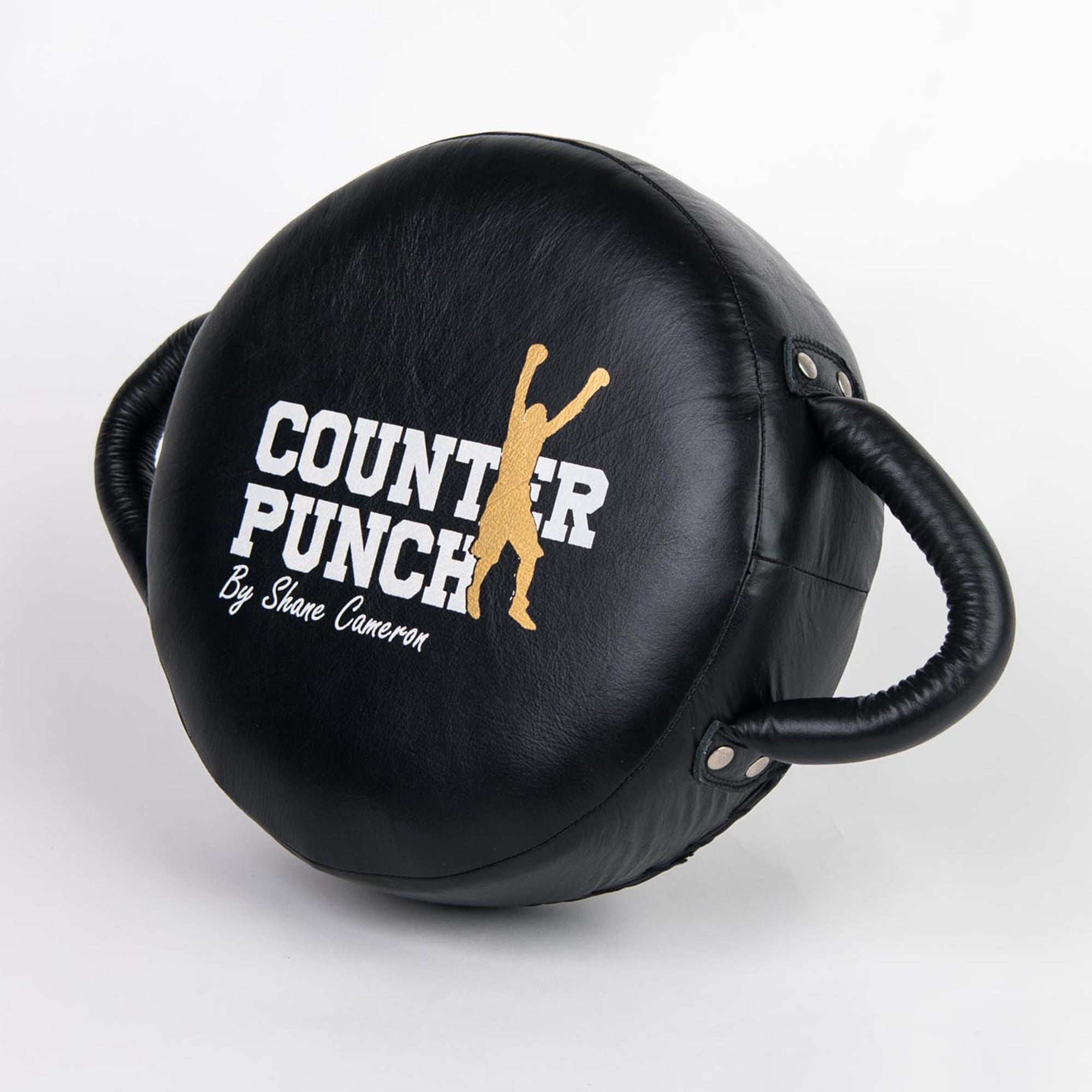 Counterpucher Counterpunch Premium Leather Round Strike Shield - counterpunch.co.nz