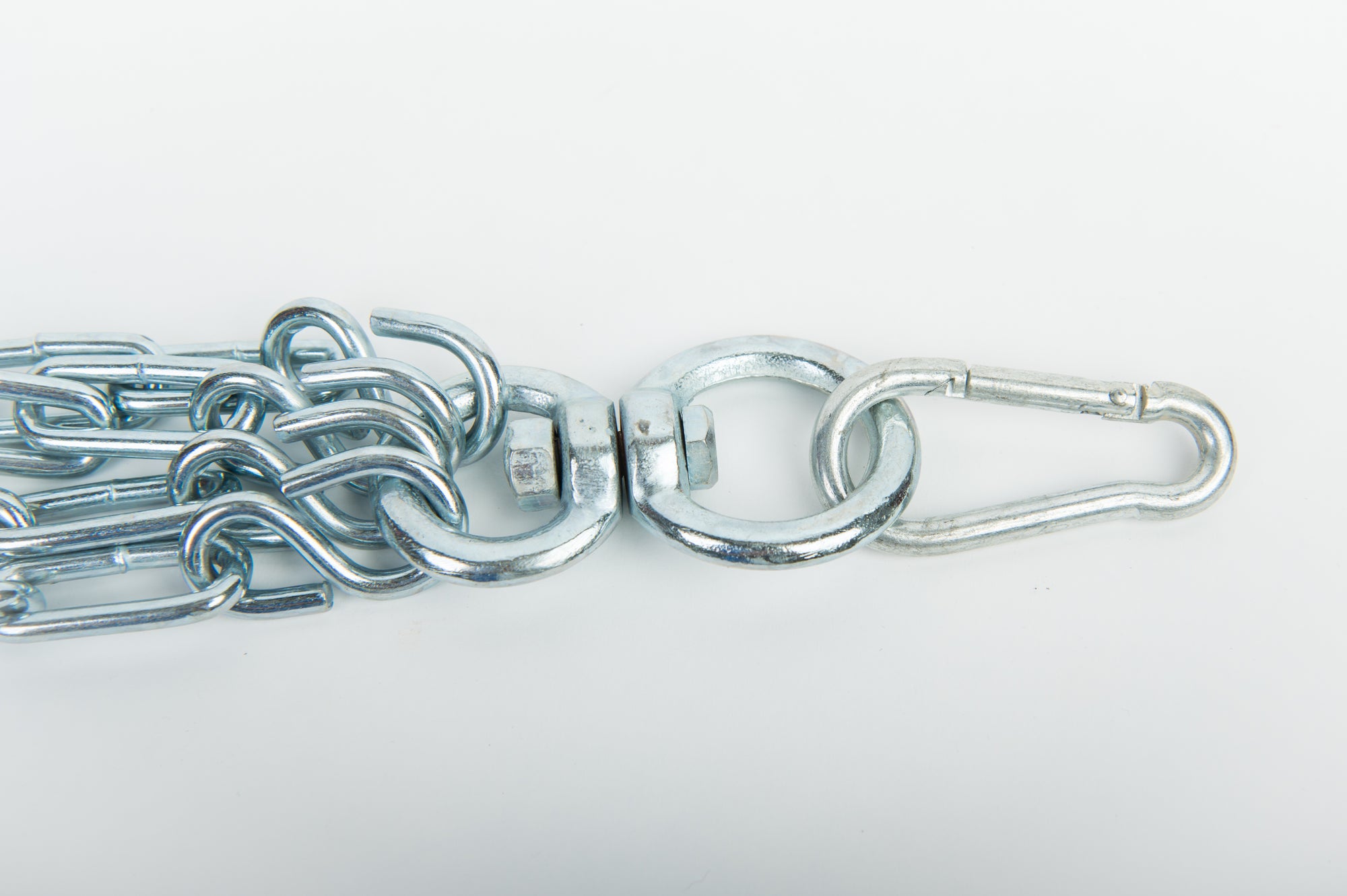 Bag Chains with Swivel & Carabiners