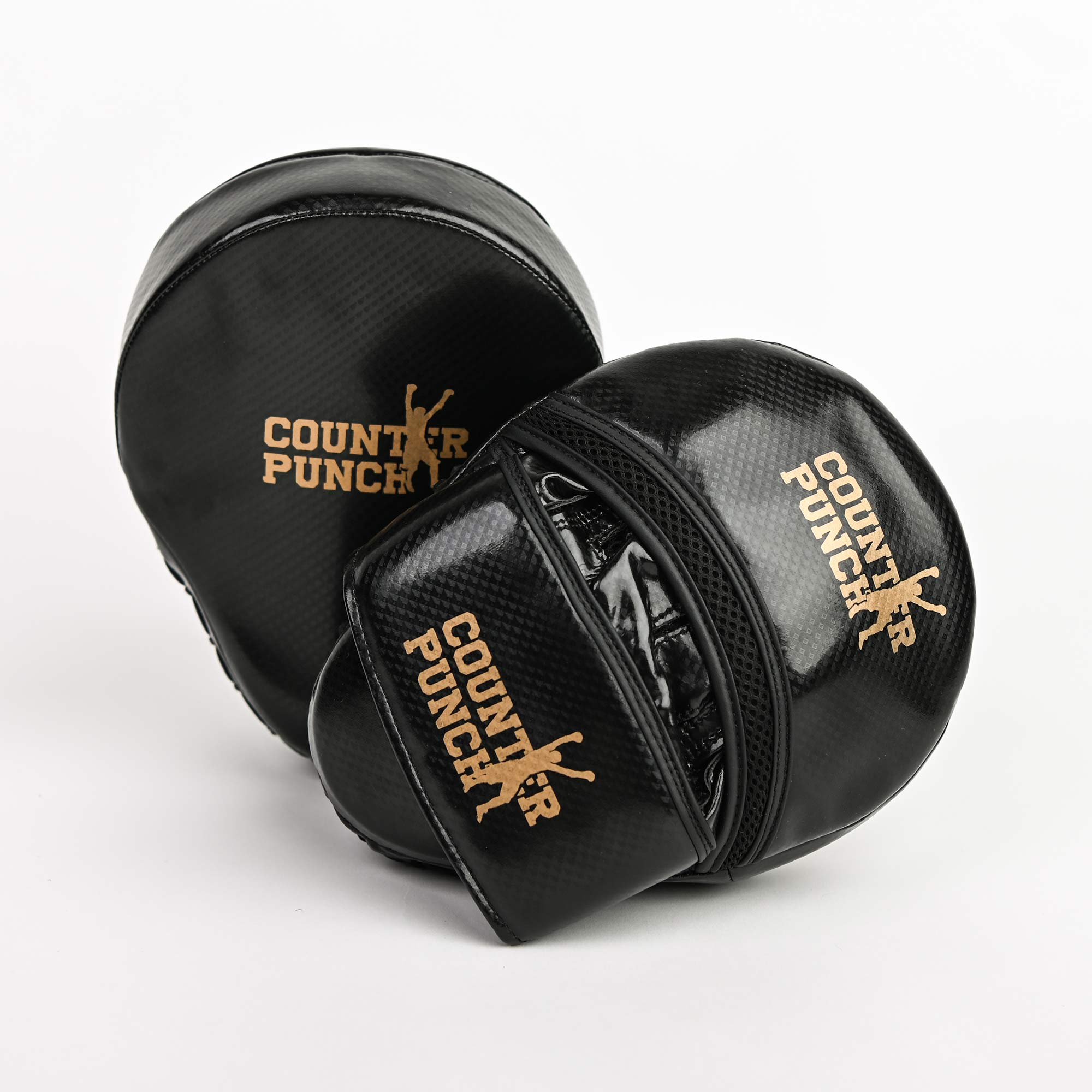 Black/Gold Curved Focus Pads