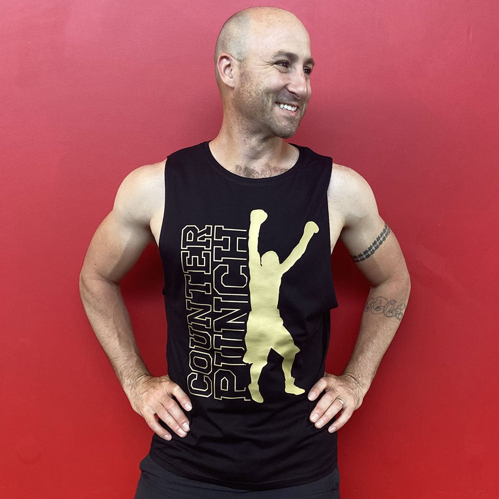 Summer Edition Sleeveless Tee (Vertical logo)
